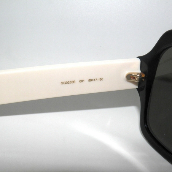 Gucci 0255 GG0255S-001 Sunglasses - Picture 9 of 11